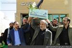 بار دیگر پیکر شهید هشت سال دفاع مقدس  فضای دفتر تبلیغات اسلامی اصفهان را عطرآگین کرد