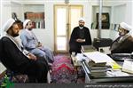 دیدار با حجت الاسلام و المسلمین احمد خطاط رئیس مدرسه علمیه امام صادق علیه السلام چهارباغ