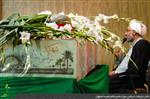 بار دیگر پیکر شهید هشت سال دفاع مقدس  فضای دفتر تبلیغات اسلامی اصفهان را عطرآگین کرد